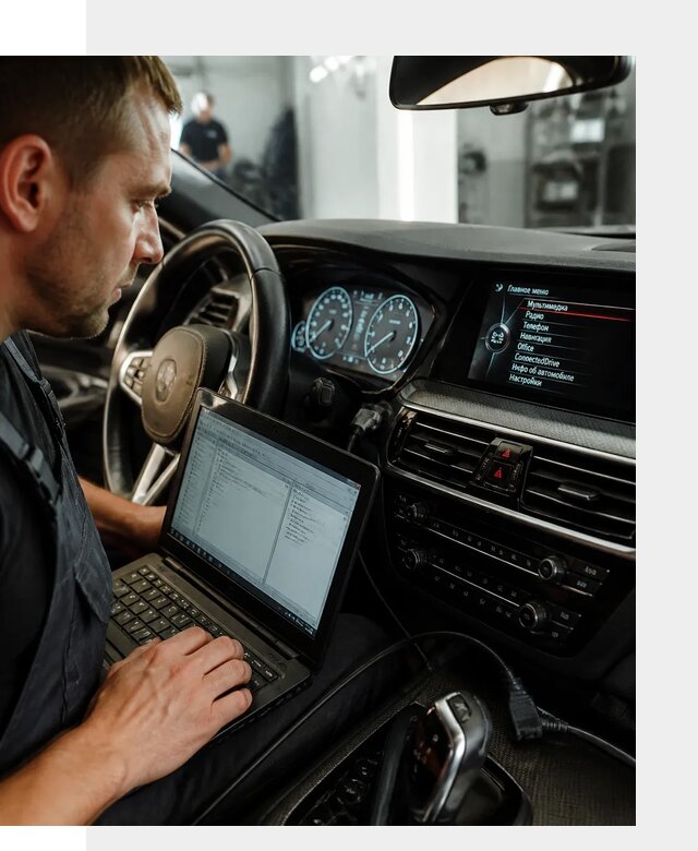 Русификация приборной панели BMW для авто в Похвистневе от компании