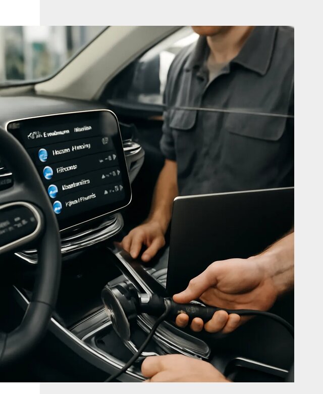 Установка приложений Geely для мультимедиа автомобиля в Похвистневе